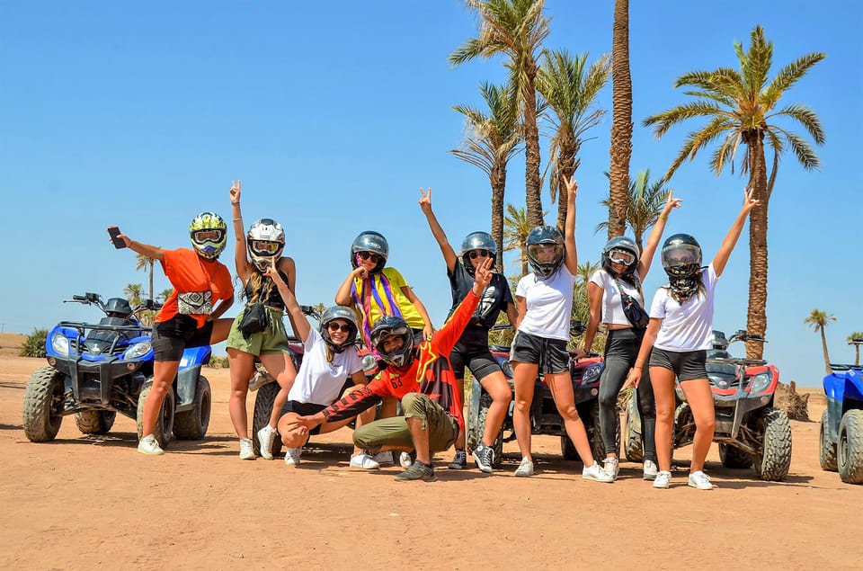 Marrakech: Dunes of the Palmeraie Quad Bike Ride with Tea | SUPERPOBYT TRAVEL