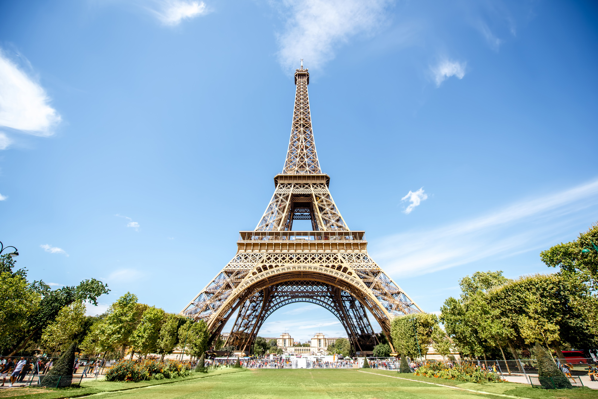 Cityscape view of Paris