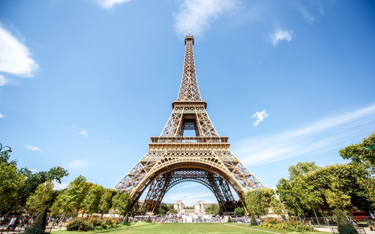 Cityscape view of Paris