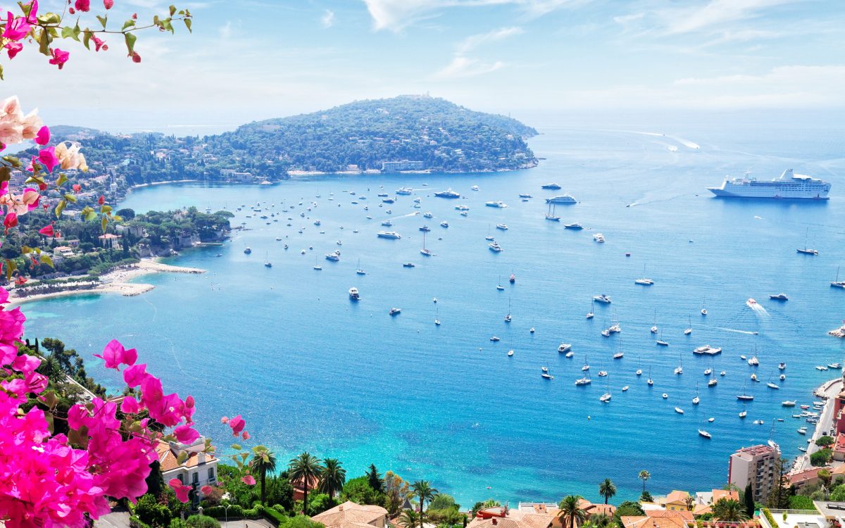 Beautiful Panoramic View at Cote de Azur, France | SUPERPOBYT TRAVEL